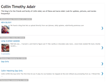 Tablet Screenshot of collinadair.blogspot.com