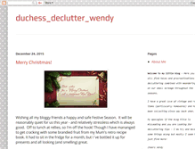 Tablet Screenshot of duchessdeclutter.blogspot.com