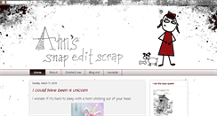 Desktop Screenshot of annssnapeditscrap.blogspot.com