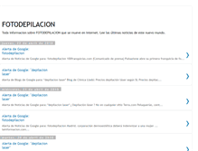 Tablet Screenshot of fotodepilacion-fotodepilacion.blogspot.com
