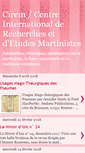 Mobile Screenshot of cirem-martinisme.blogspot.com