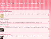 Tablet Screenshot of cirem-martinisme.blogspot.com