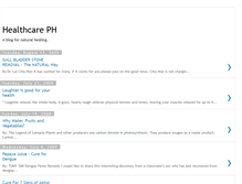 Tablet Screenshot of healthcareph.blogspot.com