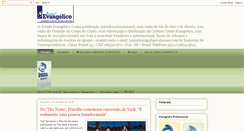 Desktop Screenshot of jornalevangelicoje.blogspot.com