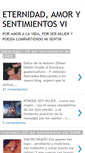 Mobile Screenshot of eternidadamorysentimientosvi.blogspot.com