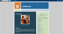 Desktop Screenshot of civilizacion.blogspot.com