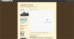 Desktop Screenshot of musikinderkirche.blogspot.com