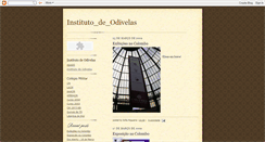 Desktop Screenshot of institutodeodivelas.blogspot.com