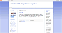 Desktop Screenshot of dukanweightloss.blogspot.com