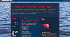 Desktop Screenshot of janneke-papua-neuguinea.blogspot.com