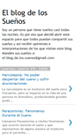Mobile Screenshot of elblogdelossuenos.blogspot.com