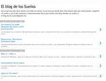 Tablet Screenshot of elblogdelossuenos.blogspot.com