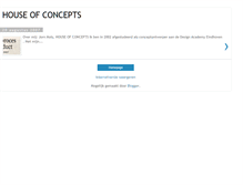 Tablet Screenshot of houseofconcepts.blogspot.com