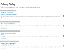 Tablet Screenshot of calvarytoday.blogspot.com