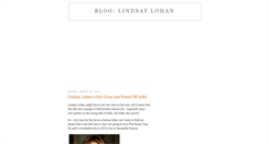 Desktop Screenshot of bloglindsaylohan.blogspot.com