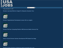 Tablet Screenshot of aarenusjobs.blogspot.com
