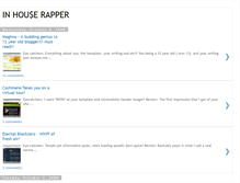 Tablet Screenshot of inhouserapper.blogspot.com