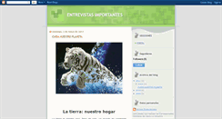 Desktop Screenshot of corresponsaleslaindustriaentrevistas.blogspot.com