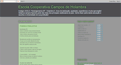 Desktop Screenshot of escolacooperativacamposdeholambra.blogspot.com