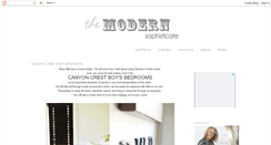 Desktop Screenshot of modern-sophisticate.blogspot.com