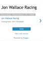 Mobile Screenshot of jonwallaceracing.blogspot.com