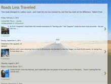 Tablet Screenshot of less-traveled-roads.blogspot.com