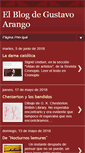 Mobile Screenshot of elblogdegustavoarango.blogspot.com