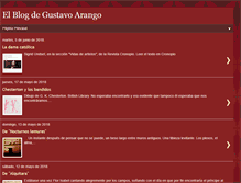 Tablet Screenshot of elblogdegustavoarango.blogspot.com