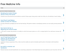 Tablet Screenshot of freemedicinesinfo.blogspot.com