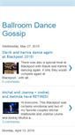 Mobile Screenshot of danceballroomgossip.blogspot.com