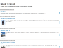 Tablet Screenshot of dawgtrekking.blogspot.com