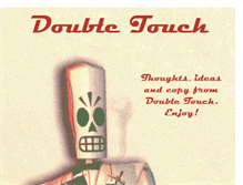 Tablet Screenshot of doubletouch-freelance.blogspot.com