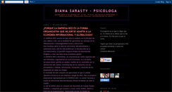 Desktop Screenshot of dianasarasty.blogspot.com