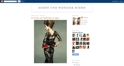 Desktop Screenshot of durchausauchschoen.blogspot.com