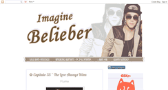 Desktop Screenshot of imaginedebelieber.blogspot.com