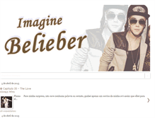 Tablet Screenshot of imaginedebelieber.blogspot.com