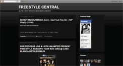 Desktop Screenshot of freestylecentral.blogspot.com