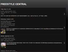 Tablet Screenshot of freestylecentral.blogspot.com