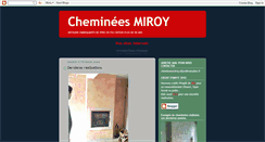 Desktop Screenshot of chemineesmiroy.blogspot.com