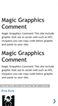 Mobile Screenshot of magic-grapphics-comment.blogspot.com