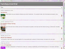 Tablet Screenshot of handspuncentral.blogspot.com