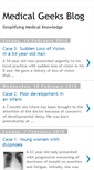 Mobile Screenshot of medicalgeeks.blogspot.com