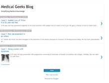 Tablet Screenshot of medicalgeeks.blogspot.com