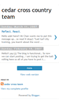 Mobile Screenshot of cedarcross.blogspot.com