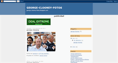 Desktop Screenshot of george-clooney-fotos.blogspot.com