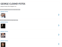 Tablet Screenshot of george-clooney-fotos.blogspot.com
