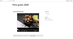 Desktop Screenshot of filmesgratis2020.blogspot.com