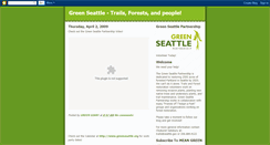 Desktop Screenshot of meangreenseattle.blogspot.com