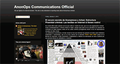 Desktop Screenshot of anonymous-ops.blogspot.com