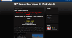 Desktop Screenshot of garagerepairwestridge.blogspot.com